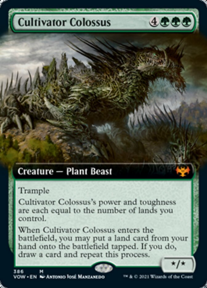 Cultivator Colossus (Extended Art) [Innistrad: Crimson Vow] | GrognardGamesBatavia