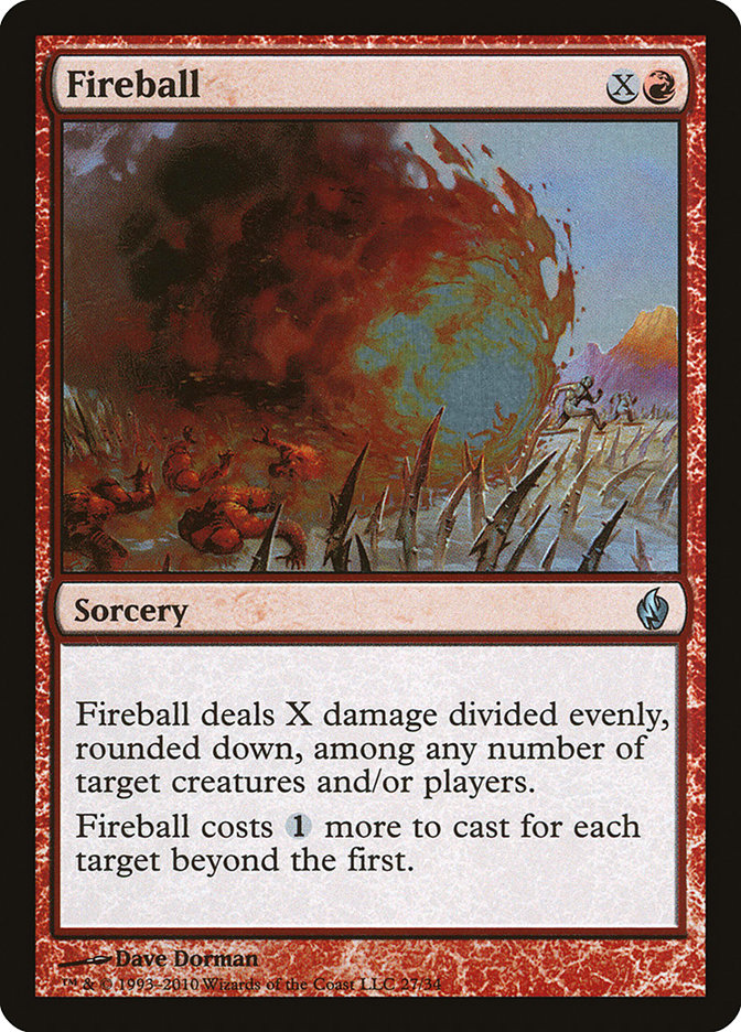 Fireball [Premium Deck Series: Fire and Lightning] | GrognardGamesBatavia