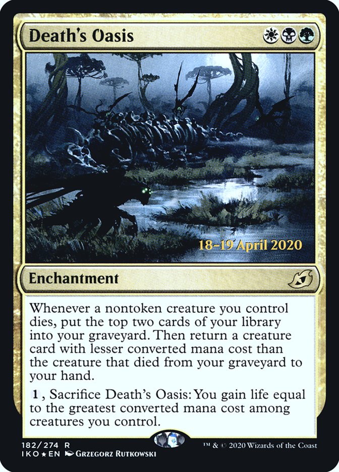 Death's Oasis [Ikoria: Lair of Behemoths Prerelease Promos] | GrognardGamesBatavia