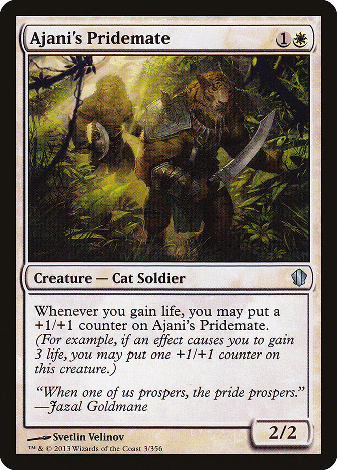 Ajani's Pridemate [Commander 2013] | GrognardGamesBatavia