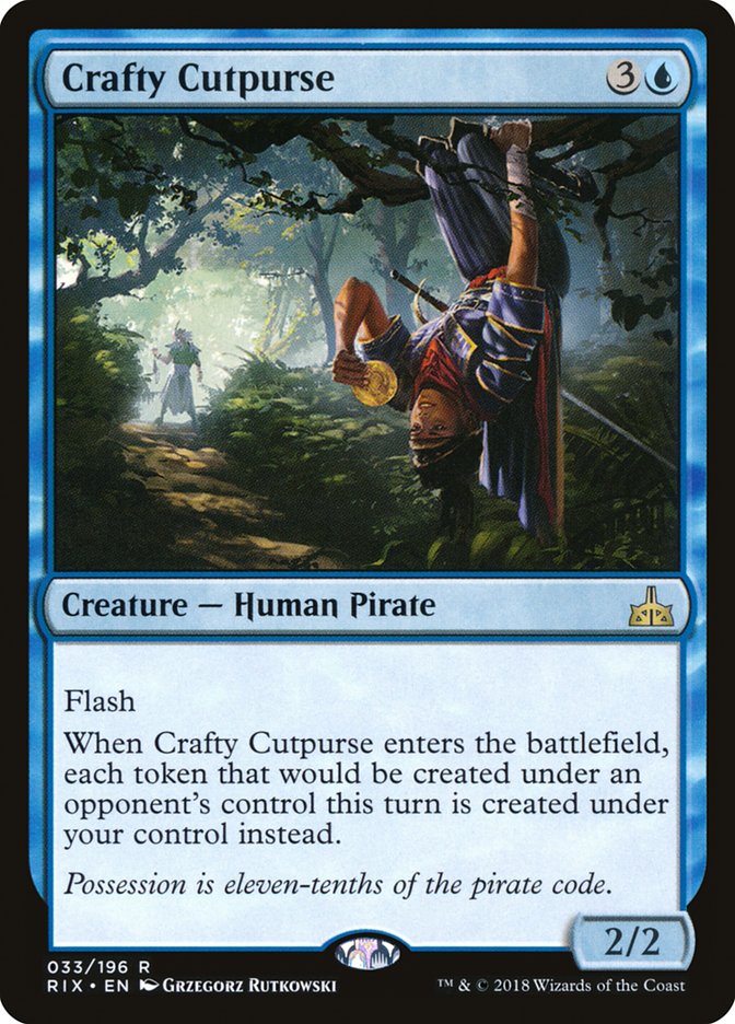 Crafty Cutpurse [Rivals of Ixalan] | GrognardGamesBatavia