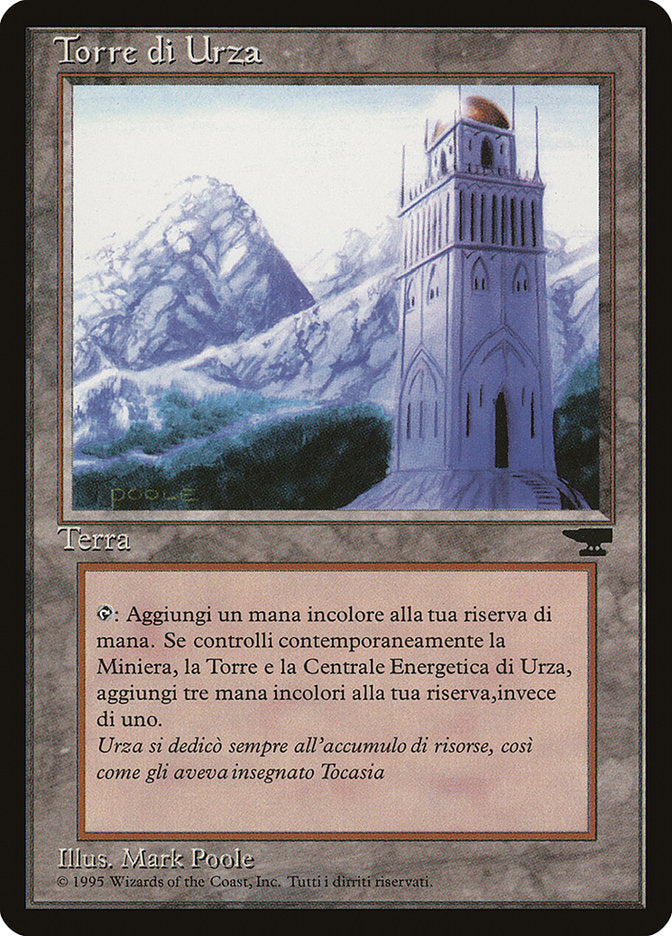 Urza's Tower (Plains) (Italian) - "Torre di Urza" [Rinascimento] | GrognardGamesBatavia