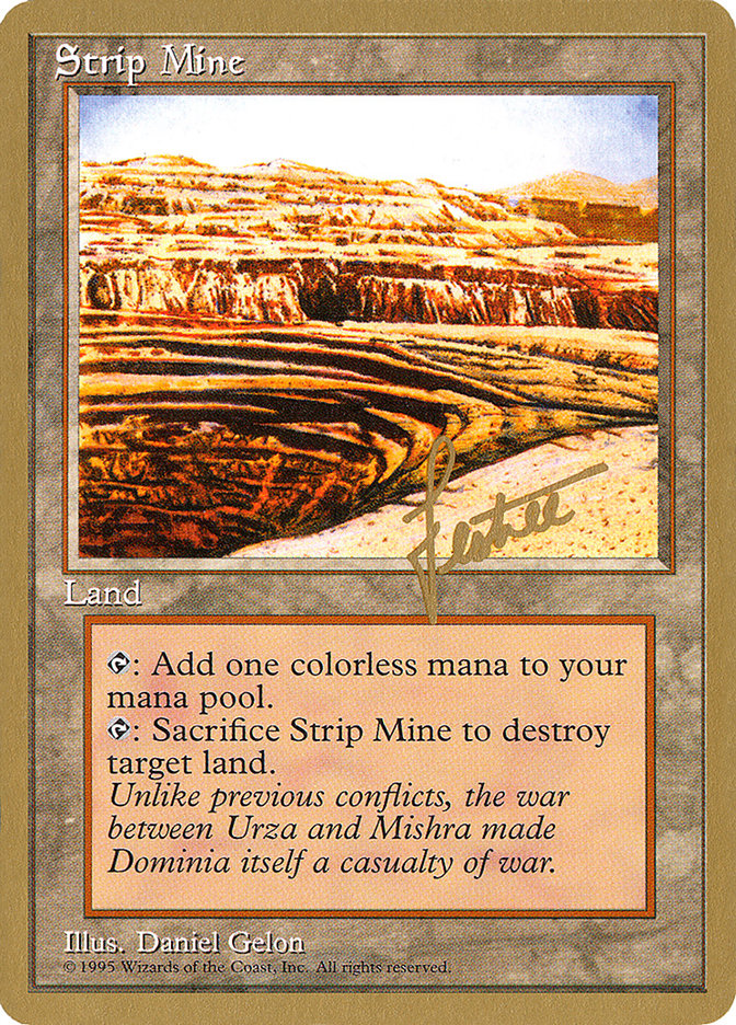 Strip Mine (Bertrand Lestree) [Pro Tour Collector Set] | GrognardGamesBatavia