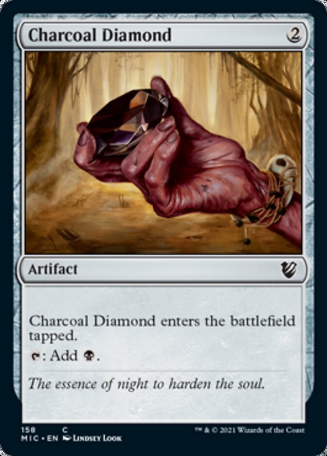 Charcoal Diamond [Innistrad: Midnight Hunt Commander] | GrognardGamesBatavia