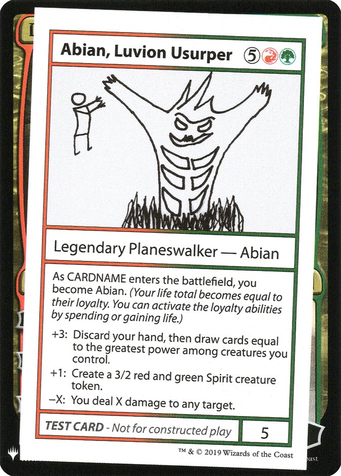 Abian, Luvion Usurper [Mystery Booster Playtest Cards] | GrognardGamesBatavia