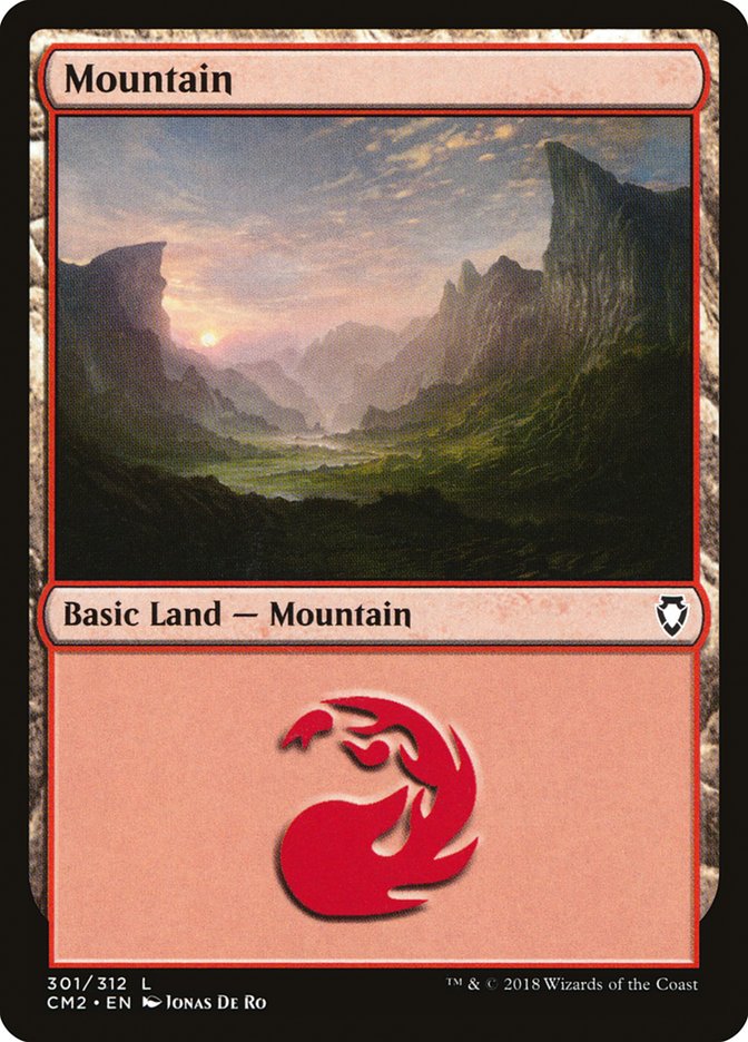 Mountain (301) [Commander Anthology Volume II] | GrognardGamesBatavia