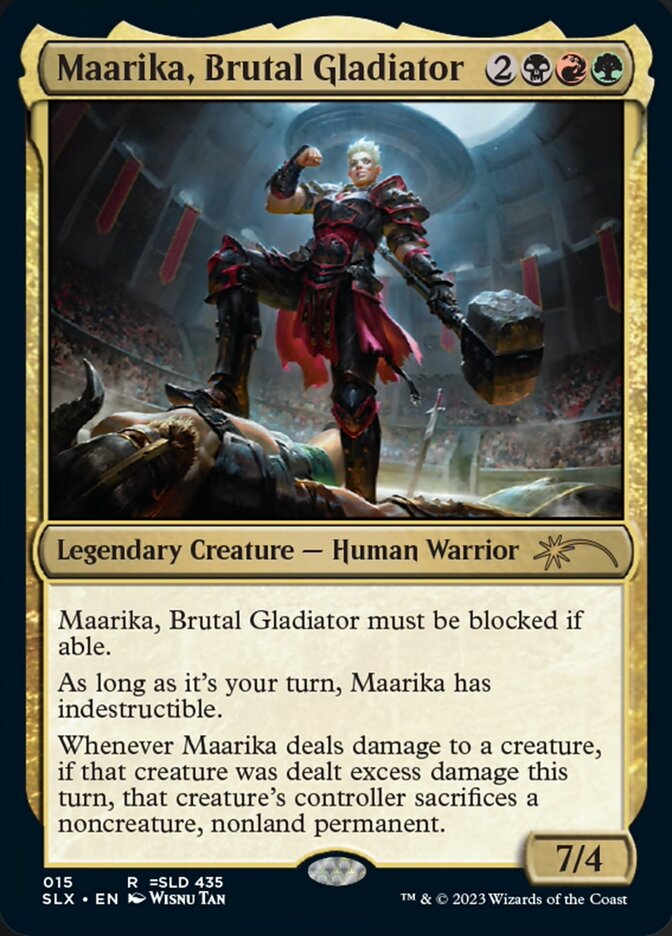 Maarika, Brutal Gladiator [Secret Lair: Universes Within] | GrognardGamesBatavia