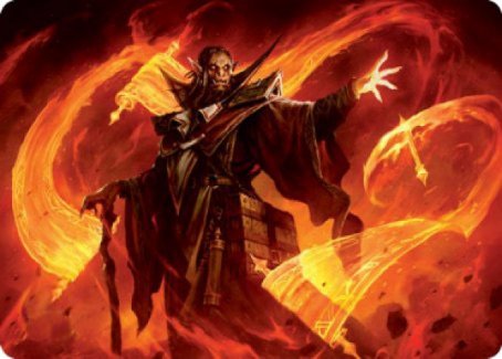 Plargg, Dean of Chaos Art Card [Strixhaven: School of Mages Art Series] | GrognardGamesBatavia