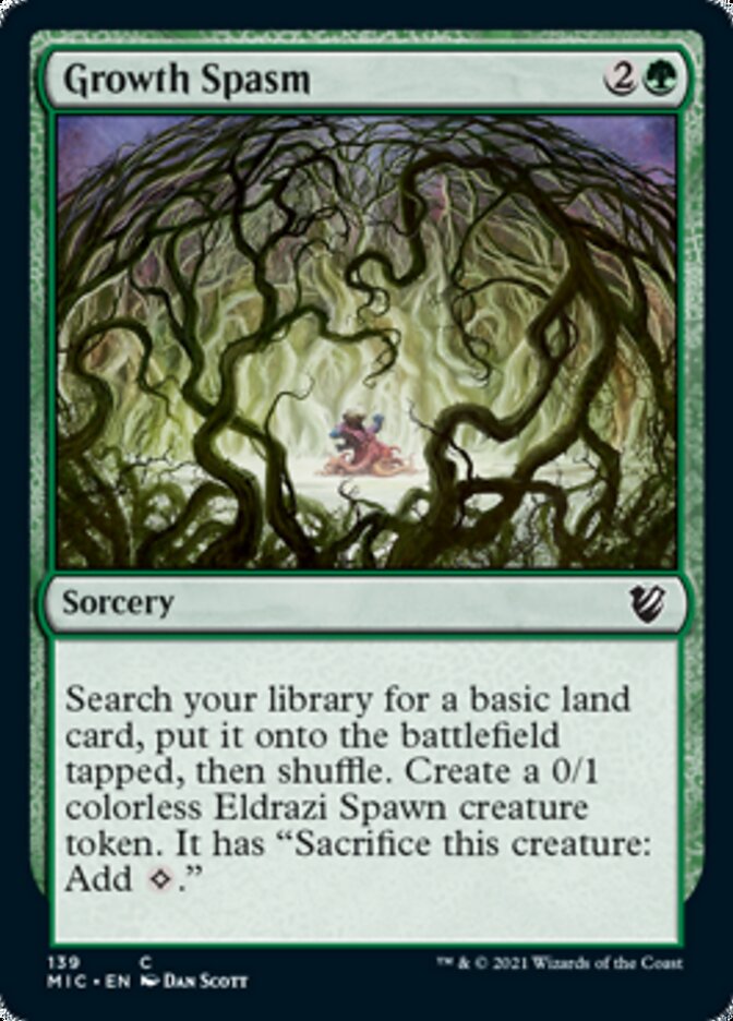 Growth Spasm [Innistrad: Midnight Hunt Commander] | GrognardGamesBatavia