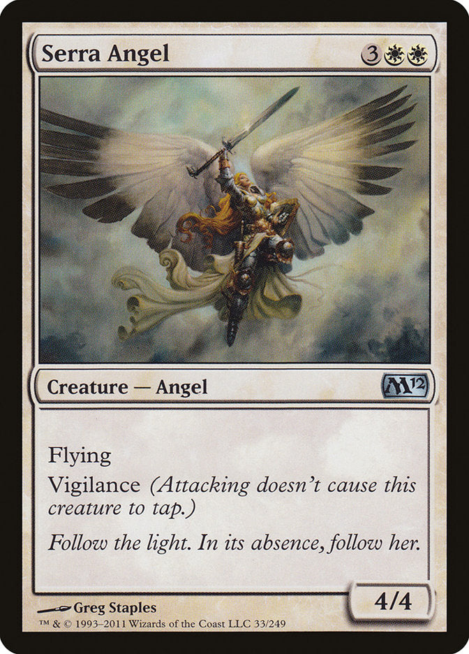 Serra Angel [Magic 2012] | GrognardGamesBatavia