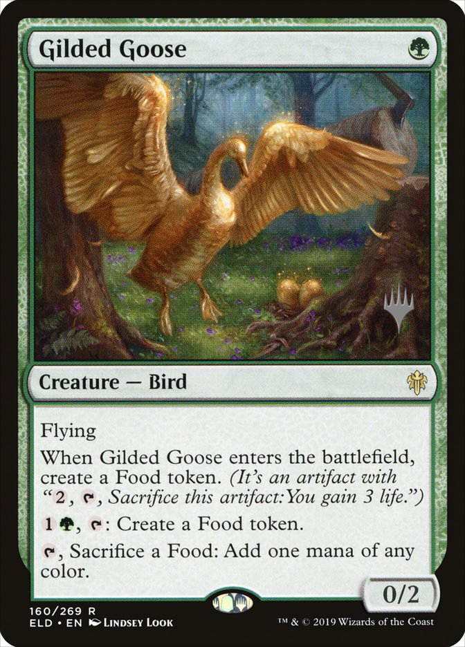 Gilded Goose (Promo Pack) [Throne of Eldraine Promos] | GrognardGamesBatavia