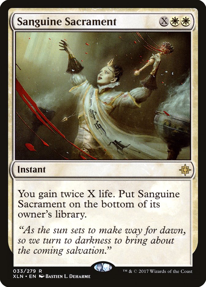 Sanguine Sacrament [Ixalan] | GrognardGamesBatavia