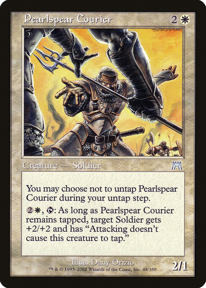 Pearlspear Courier [Onslaught] | GrognardGamesBatavia