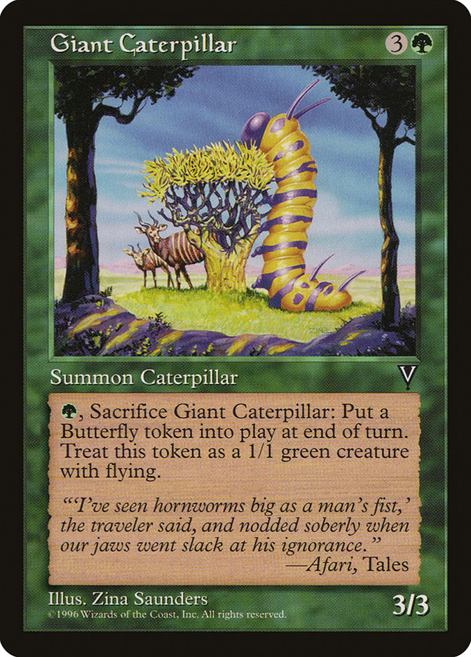 Giant Caterpillar [Visions] | GrognardGamesBatavia