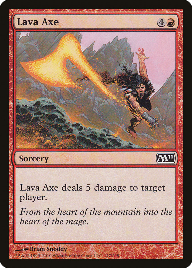 Lava Axe [Magic 2011] | GrognardGamesBatavia