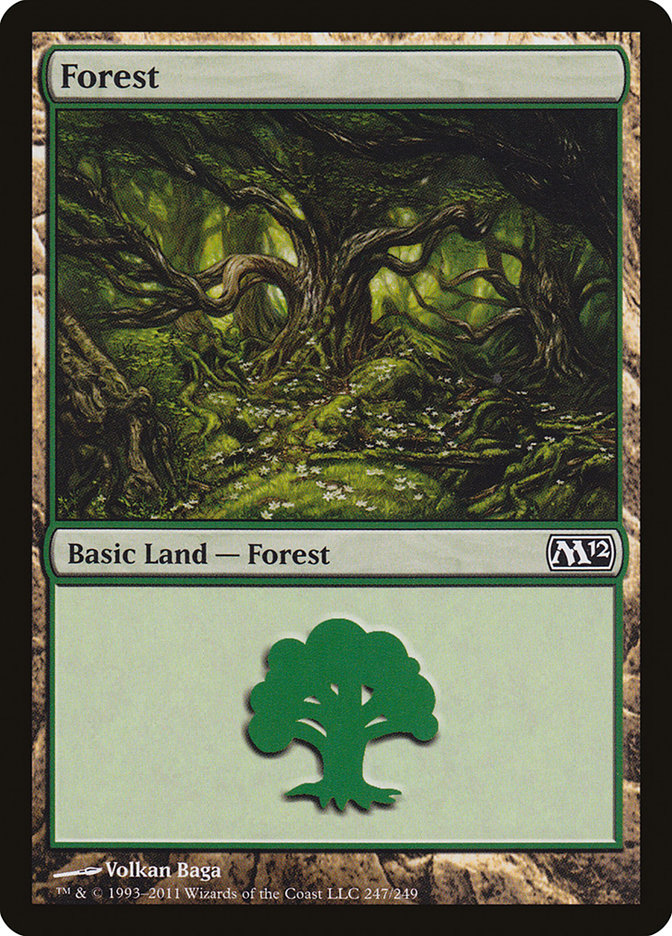 Forest (247) [Magic 2012] | GrognardGamesBatavia