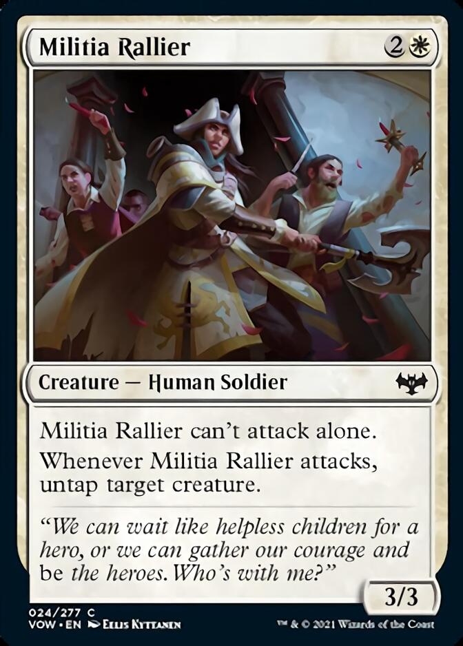 Militia Rallier [Innistrad: Crimson Vow] | GrognardGamesBatavia