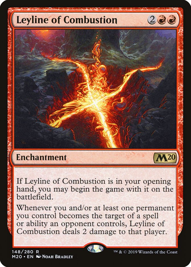 Leyline of Combustion [Core Set 2020] | GrognardGamesBatavia