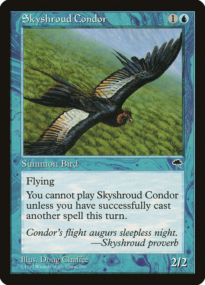 Skyshroud Condor [Tempest] | GrognardGamesBatavia