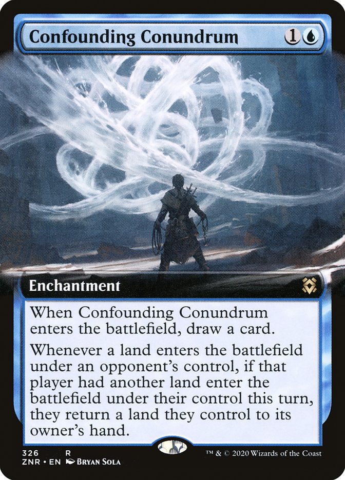 Confounding Conundrum (Extended Art) [Zendikar Rising] | GrognardGamesBatavia