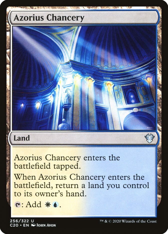 Azorius Chancery [Commander 2020] | GrognardGamesBatavia