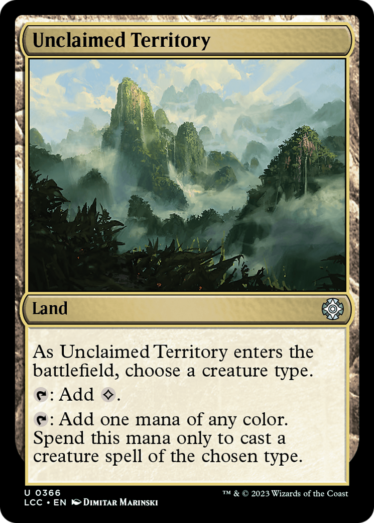 Unclaimed Territory [The Lost Caverns of Ixalan Commander] | GrognardGamesBatavia