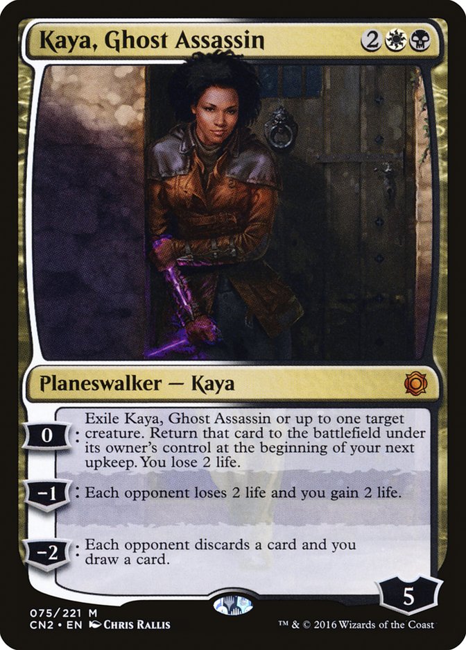 Kaya, Ghost Assassin (075/221) [Conspiracy: Take the Crown] | GrognardGamesBatavia