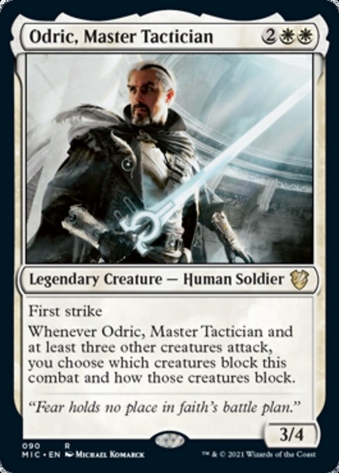 Odric, Master Tactician [Innistrad: Midnight Hunt Commander] | GrognardGamesBatavia