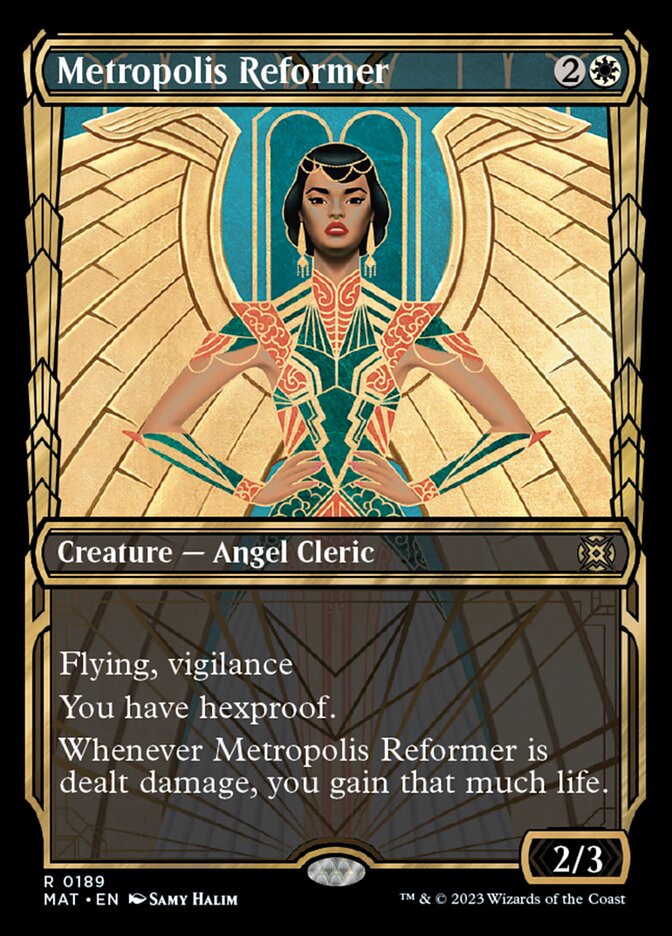 Metropolis Reformer (Showcase Halo Foil) [March of the Machine: The Aftermath] | GrognardGamesBatavia