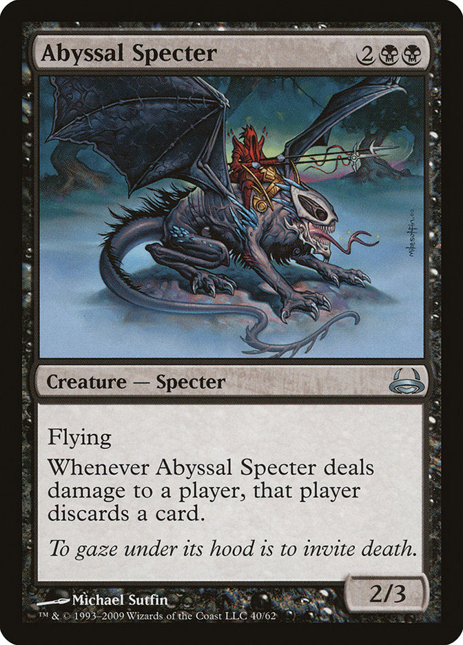 Abyssal Specter [Duel Decks: Divine vs. Demonic] | GrognardGamesBatavia
