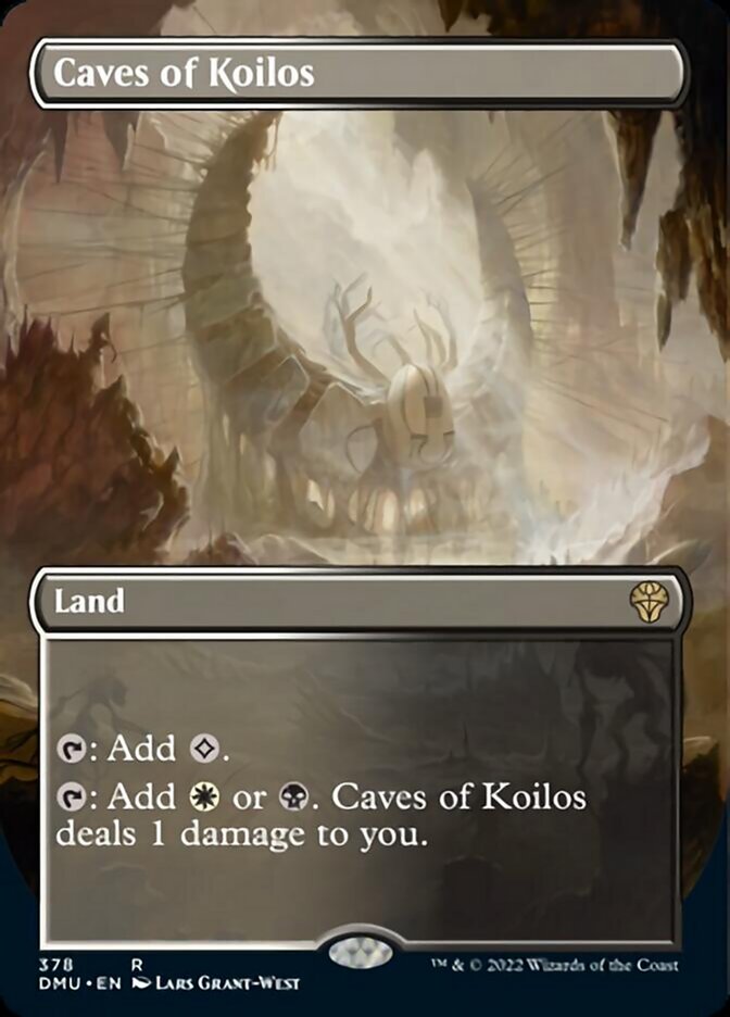 Caves of Koilos (Borderless Alternate Art) [Dominaria United] | GrognardGamesBatavia