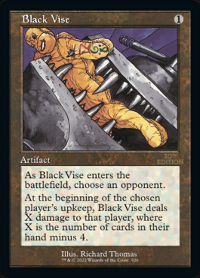 Black Vise (Retro) [30th Anniversary Edition] | GrognardGamesBatavia