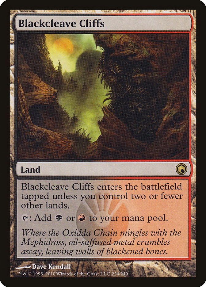 Blackcleave Cliffs [Scars of Mirrodin] | GrognardGamesBatavia