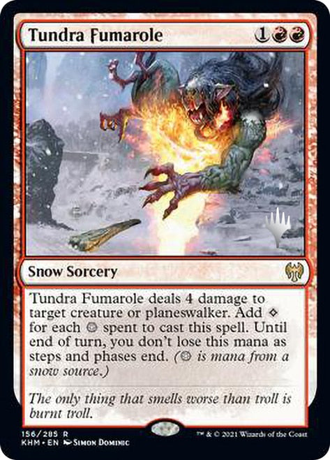 Tundra Fumarole (Promo Pack) [Kaldheim Promos] | GrognardGamesBatavia