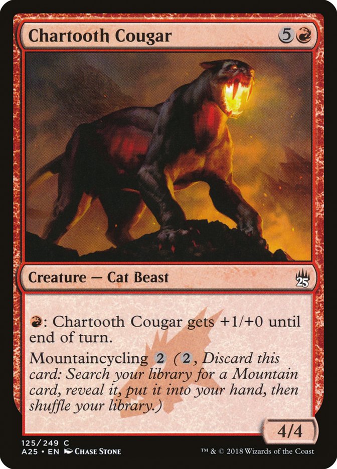 Chartooth Cougar [Masters 25] | GrognardGamesBatavia