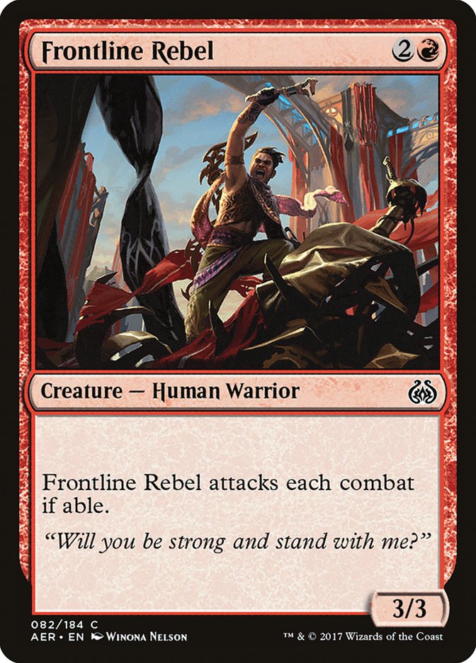 Frontline Rebel [Aether Revolt] | GrognardGamesBatavia