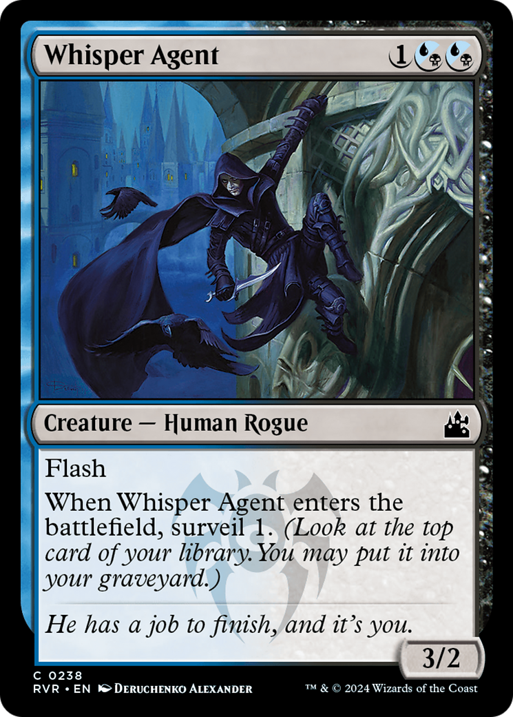 Whisper Agent [Ravnica Remastered] | GrognardGamesBatavia