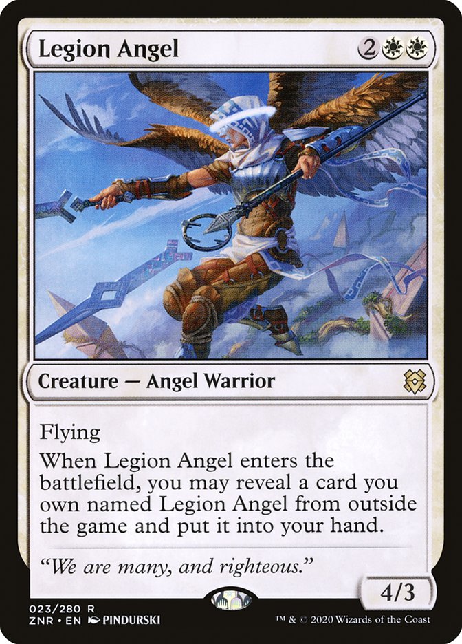Legion Angel [Zendikar Rising] | GrognardGamesBatavia