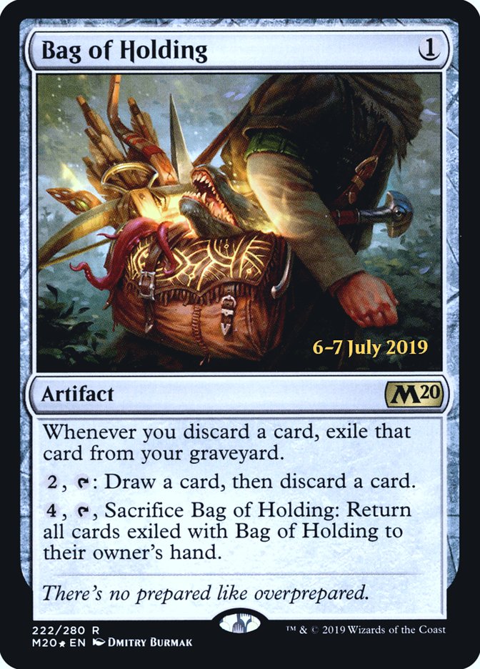 Bag of Holding [Core Set 2020 Prerelease Promos] | GrognardGamesBatavia