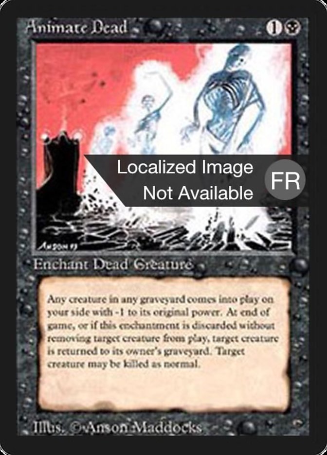 Animate Dead [Foreign Black Border] | GrognardGamesBatavia