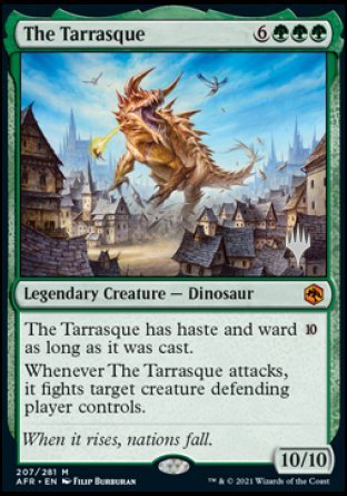 The Tarrasque (Promo Pack) [Dungeons & Dragons: Adventures in the Forgotten Realms Promos] | GrognardGamesBatavia