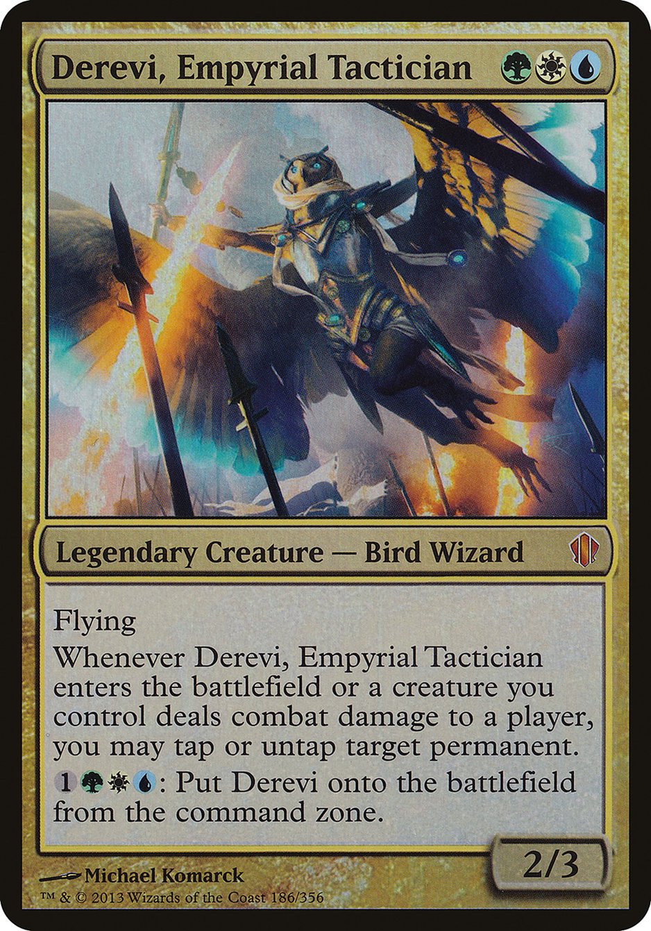 Derevi, Empyrial Tactician (Oversized) [Commander 2013 Oversized] | GrognardGamesBatavia