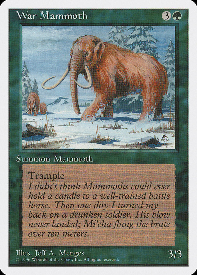 War Mammoth [Introductory Two-Player Set] | GrognardGamesBatavia