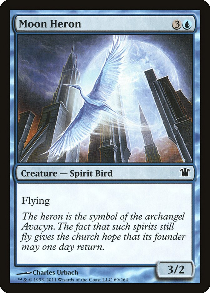 Moon Heron [Innistrad] | GrognardGamesBatavia