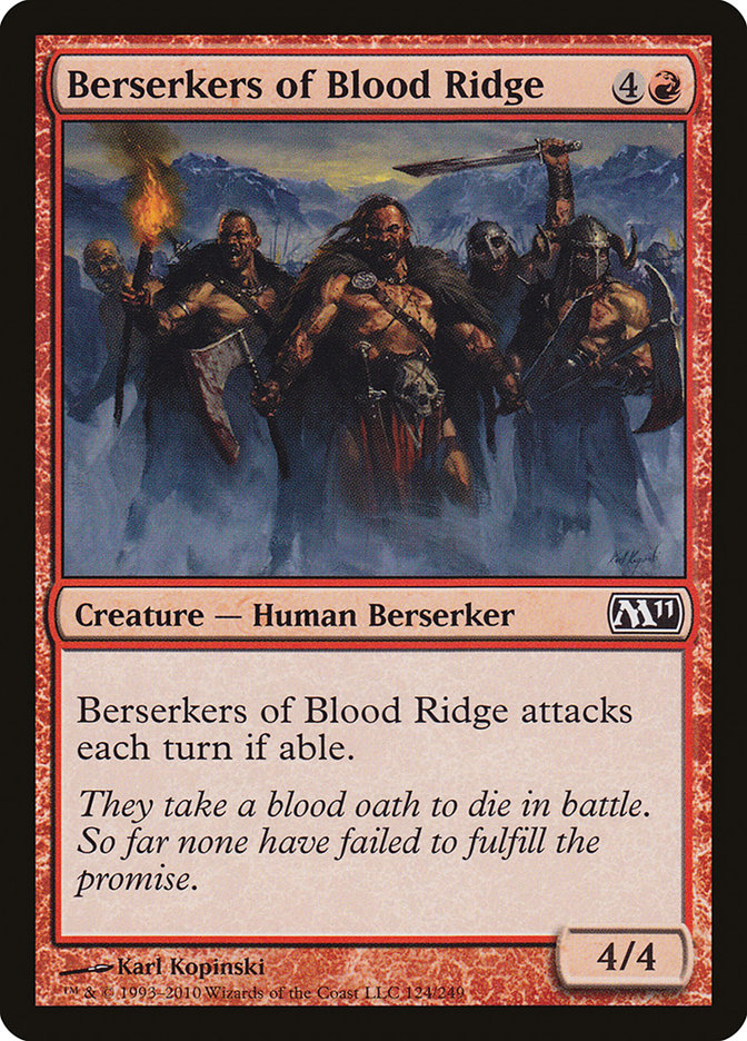 Berserkers of Blood Ridge [Magic 2011] | GrognardGamesBatavia