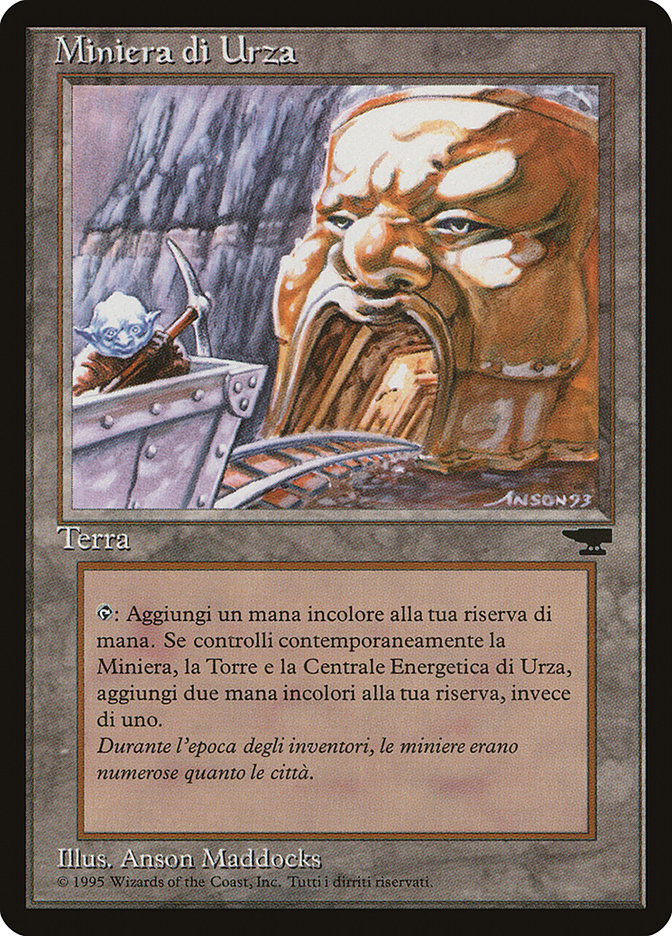 Urza's Mine (Pulley) (Italian) - "Miniera di Urza" [Rinascimento] | GrognardGamesBatavia