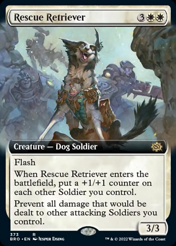 Rescue Retriever (Extended Art) [The Brothers' War] | GrognardGamesBatavia