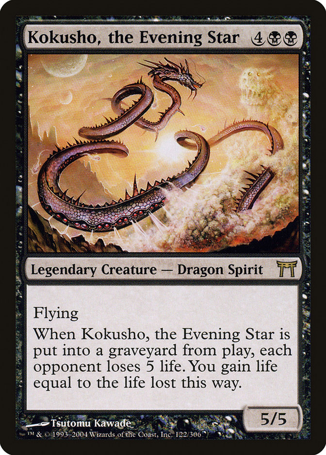 Kokusho, the Evening Star [Champions of Kamigawa] | GrognardGamesBatavia