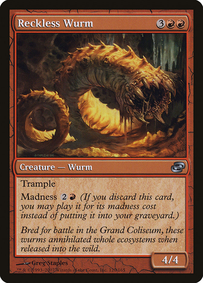 Reckless Wurm [Planar Chaos] | GrognardGamesBatavia