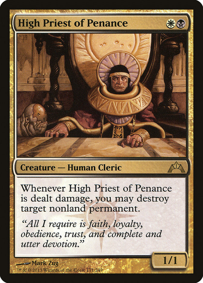 High Priest of Penance [Gatecrash] | GrognardGamesBatavia